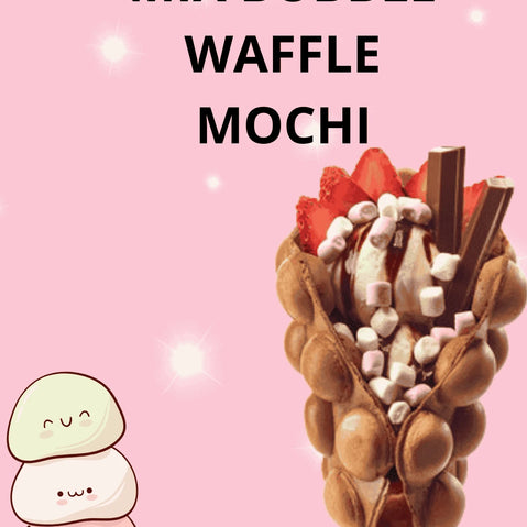 Mix pate à Bubble Waffle Mochi